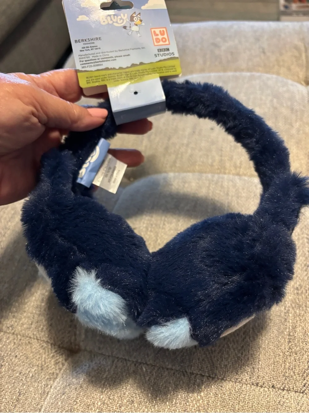 Bluey earmuffs new
